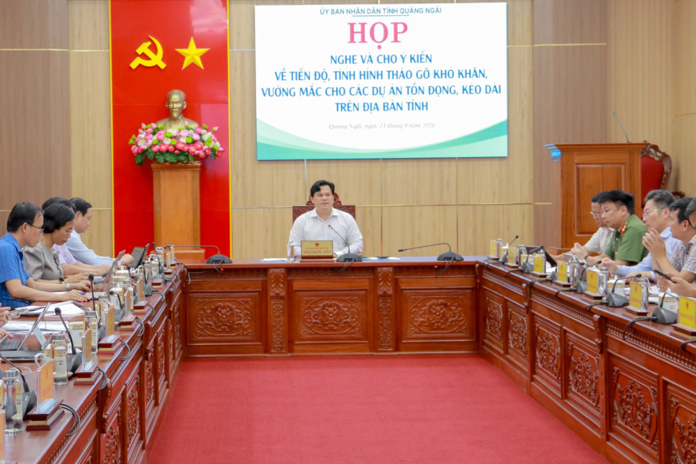 Quảng Ngãi gỡ vướng 46 dự án tồn đọng: cuộc đua hoàn tất 10 hồ sơ cuối
