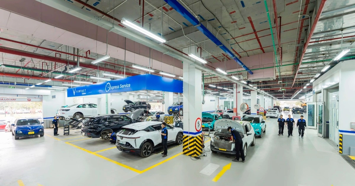 Mạng lưới dịch vụ xe điện mở rộng: lợi ích thực cho chủ xe