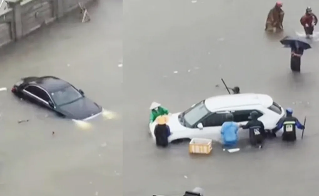 Xe ngập nước mưa lớn: Khi cú đạp ga thành hóa đơn chục triệu