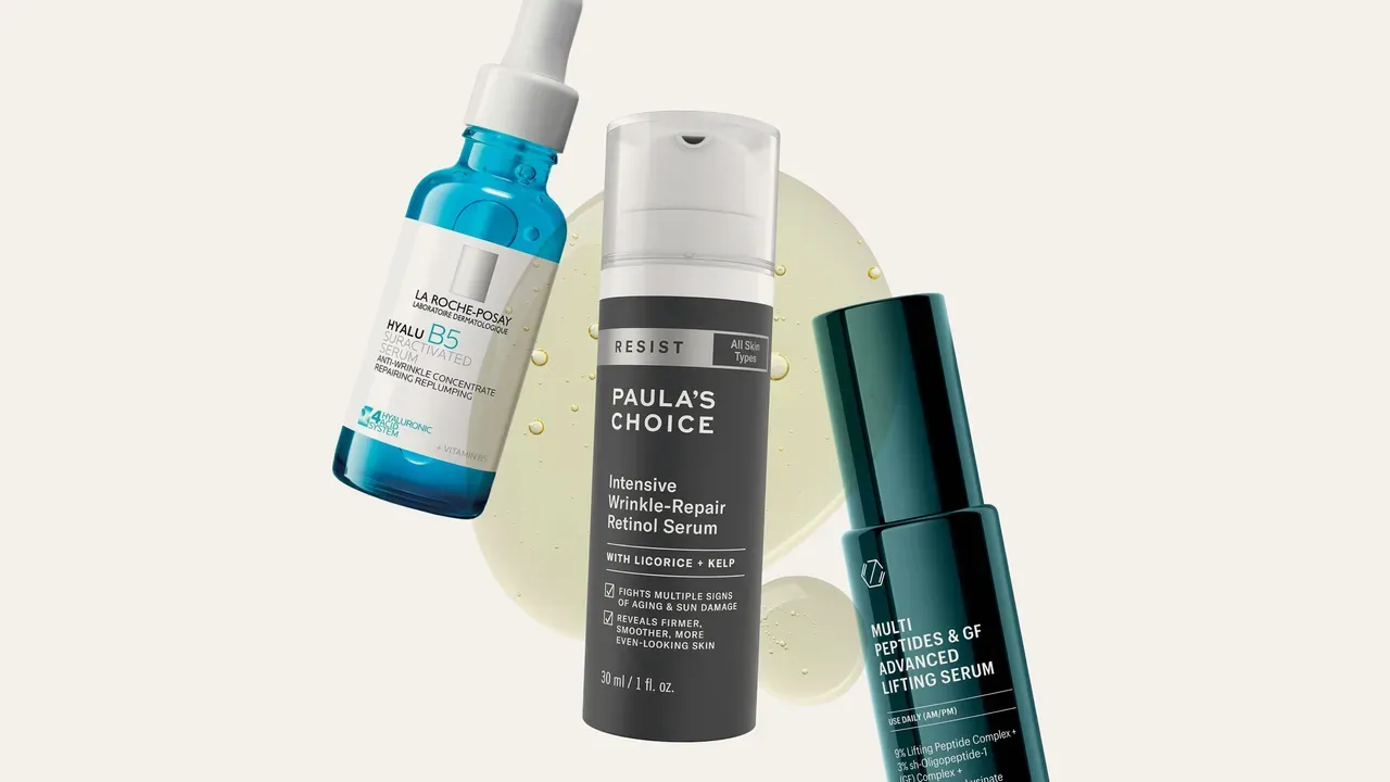 So sánh retinol, peptide và hyaluronic acid trong serum chống lão hóa