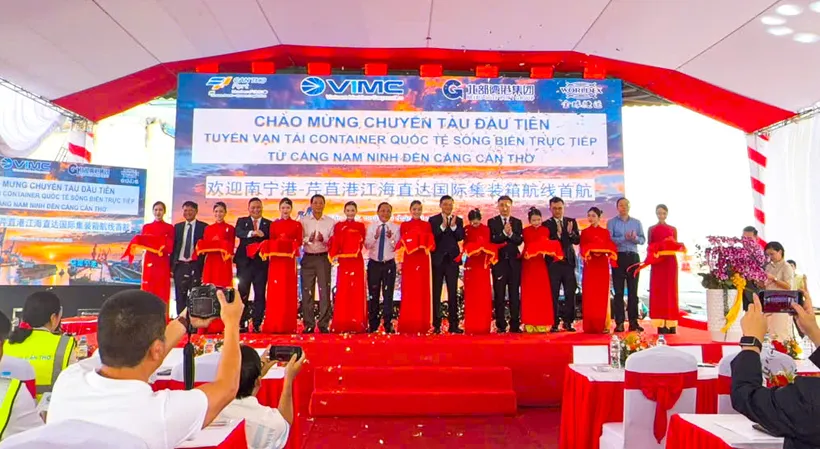Tuyến container Trung Quốc – Cần Thơ: cú hích cho thương mại ĐBSCL