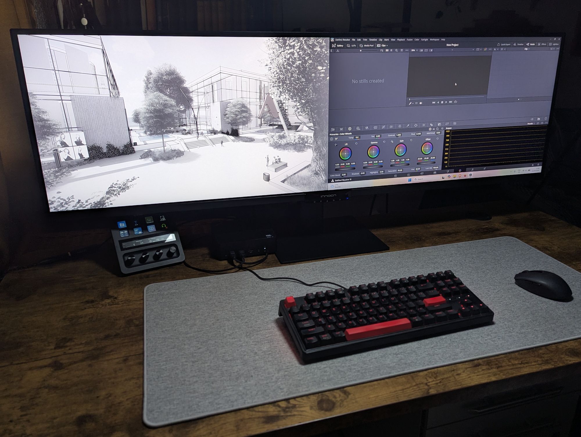 Màn hình ultrawide 49 inch Innocn E49M1R: phẳng, Mini-LED và nhắm thẳng vào dân CAD