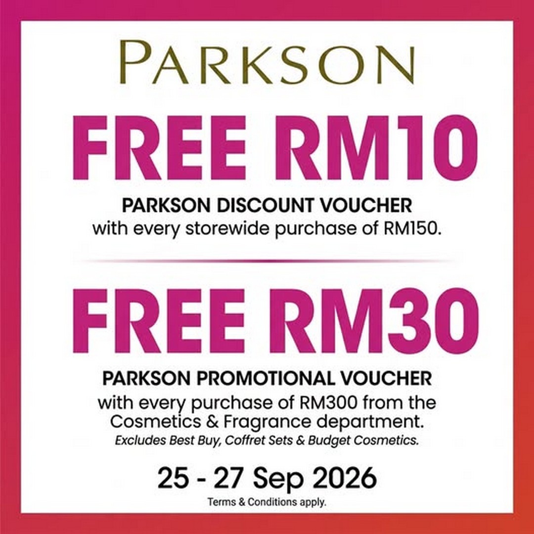 Jualan Wangi September: Diskaun Parfum Premium Hingga 70%