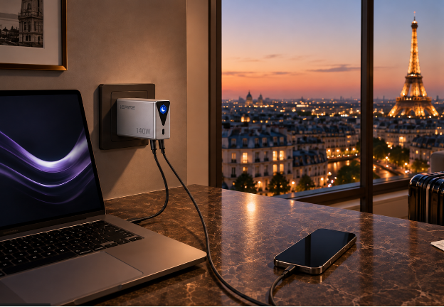Sạc GaN 100W–140W cho laptop: chọn ASUS hay Colorful?