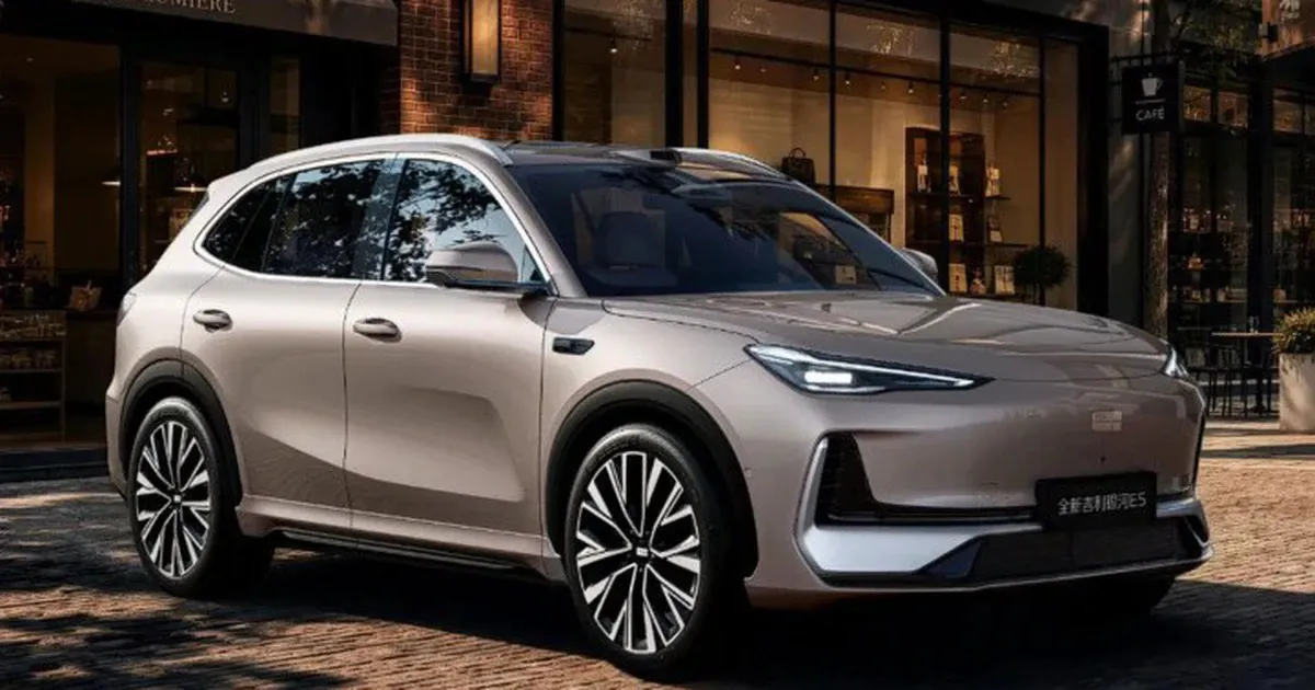 Geely Galaxy E5: sạc nhanh 800V, ép giá Tesla Model Y và VF8