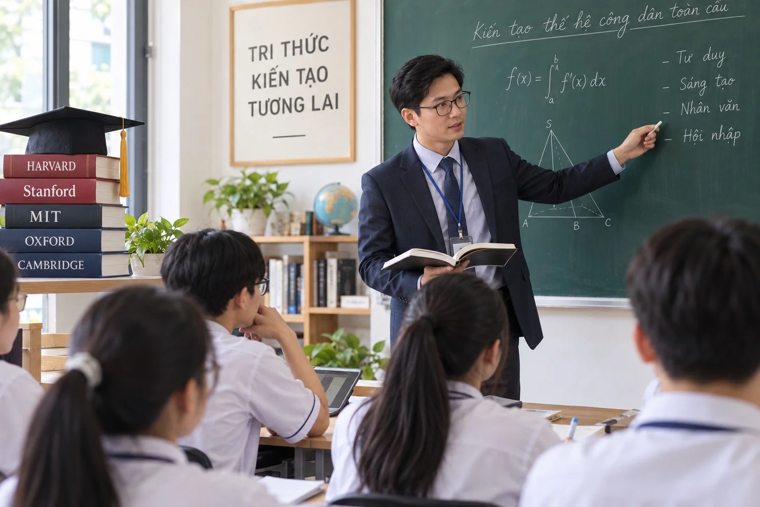 Tiến sĩ về dạy phổ thông: bước tiến hay lãng phí?