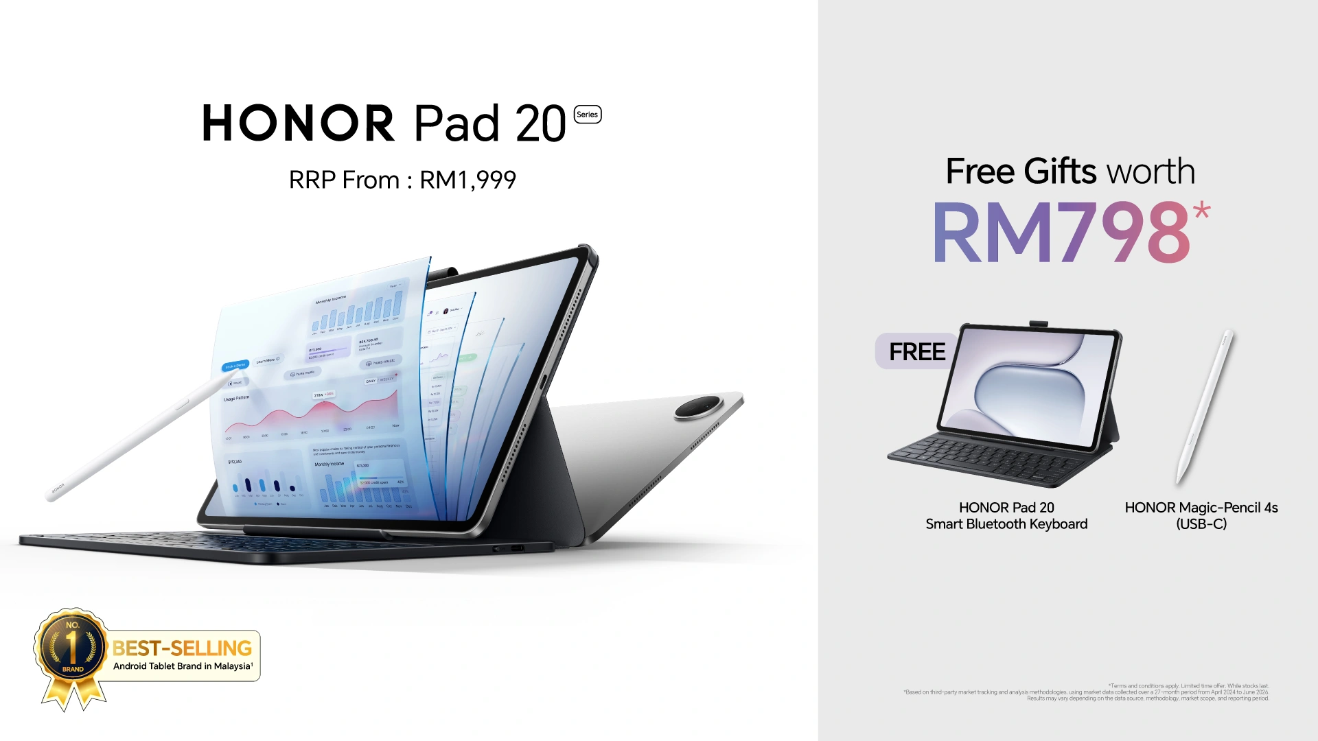 Honor X9e Pro: Bateri 11,000mAh dan Tablet Percuma dari RM1,899