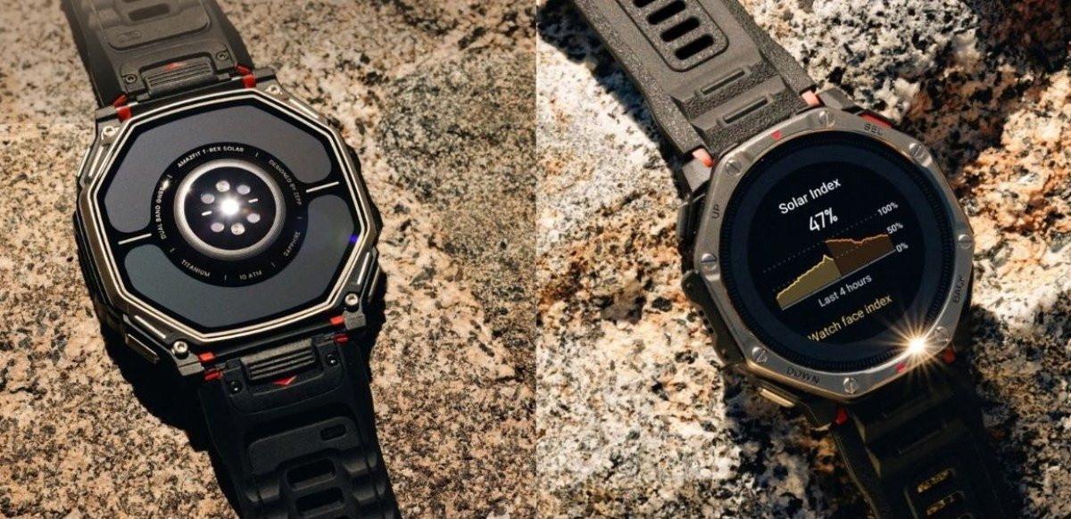 Amazfit T-Rex Dual Solar: đồng hồ thể thao AMOLED sạc hai mặt có đáng chọn hơn Garmin?