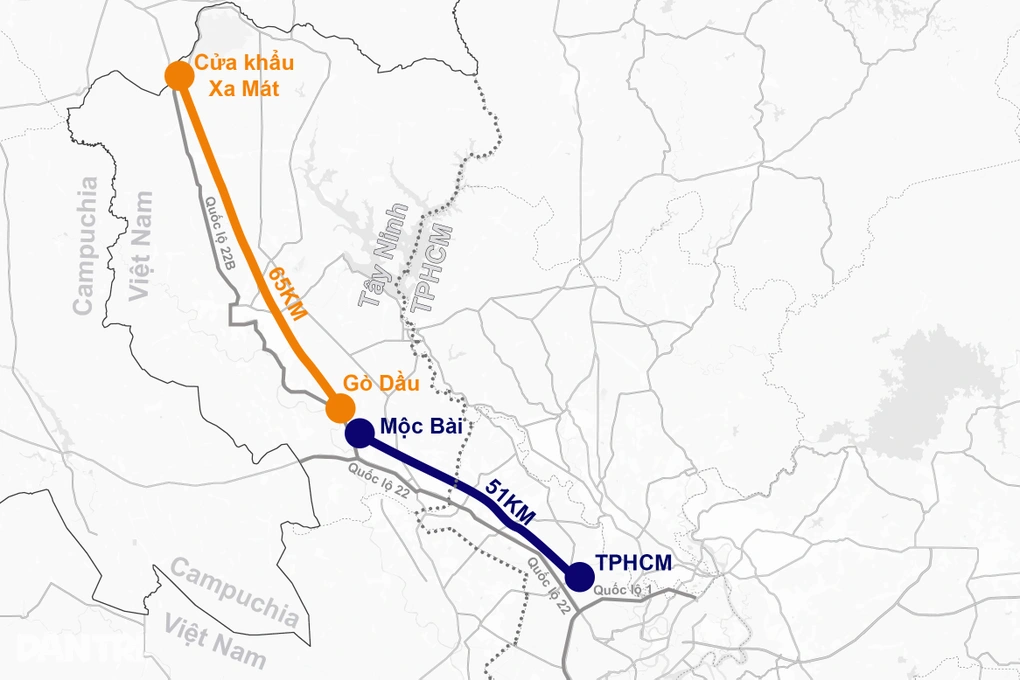 Tây Ninh tăng tốc giải phóng mặt bằng ba dự án đường bộ