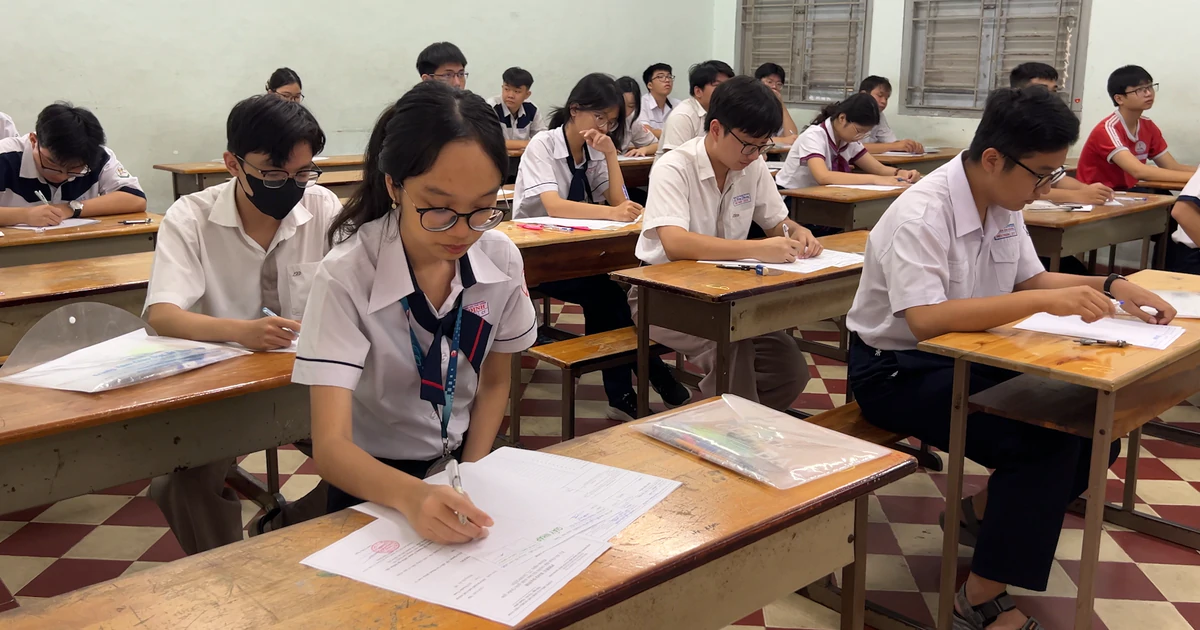 Hơn 4.600 học sinh TPHCM tranh tài kỳ thi chọn đội tuyển học sinh giỏi quốc gia