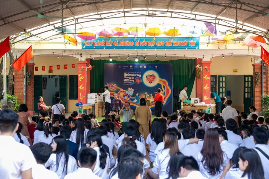 Wellspring Hanoi đầu tư kỹ năng số cho học sinh khuyết tật Sóc Sơn