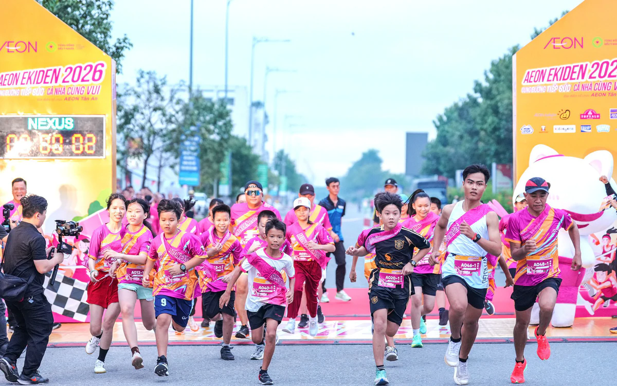 AEON Ekiden: Hành trình tiếp sức gắn kết cộng đồng ba miền