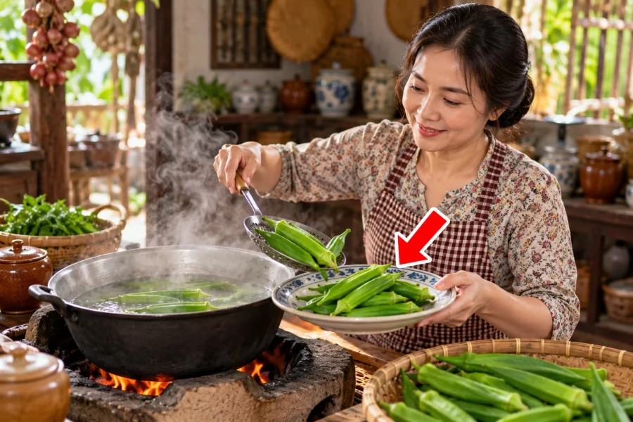 Luộc đậu bắp và nấu cháo nhanh: mẹo nấu ăn tiết kiệm gas điện mà vẫn ngon