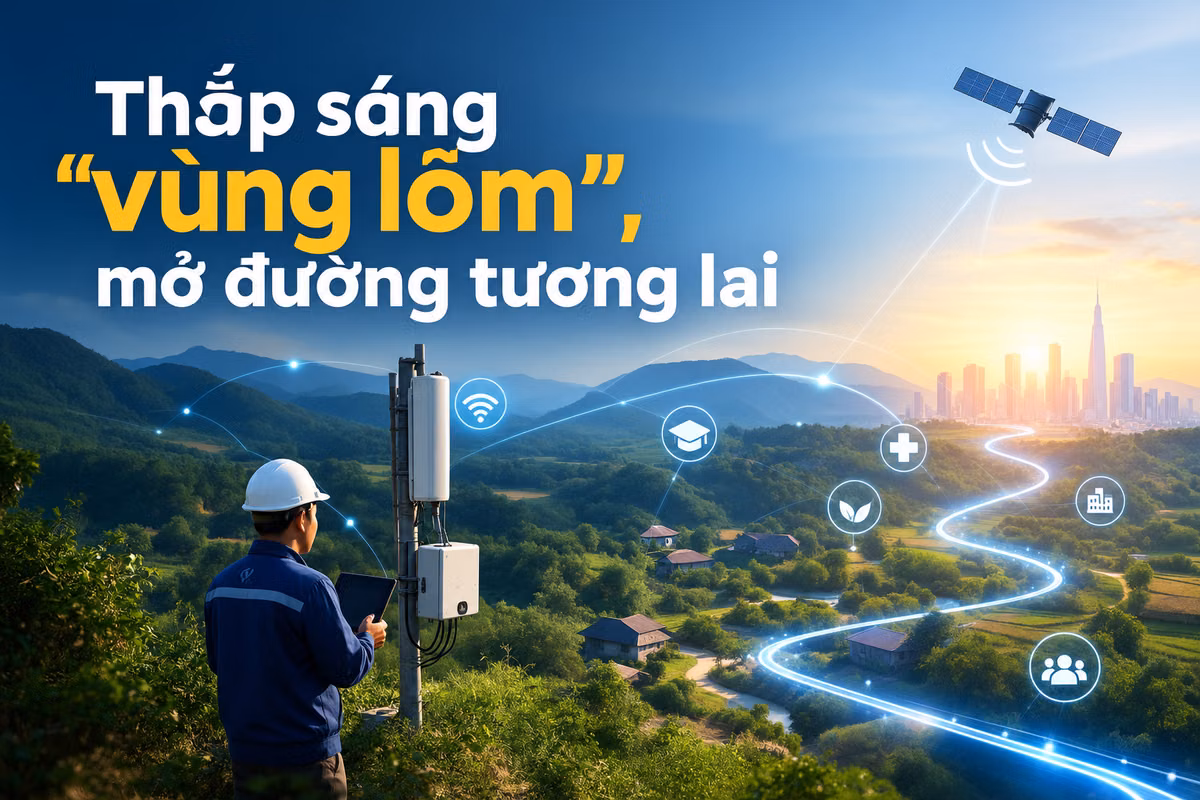 Điện hóa vùng sâu núi cao: từ cột điện cõng tay đến hạ tầng số
