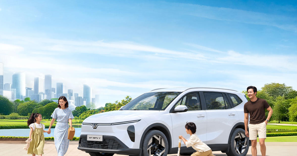 VF MPV 7: Lý do gia đình nên chọn nhờ sạc và bảo dưỡng thông minh