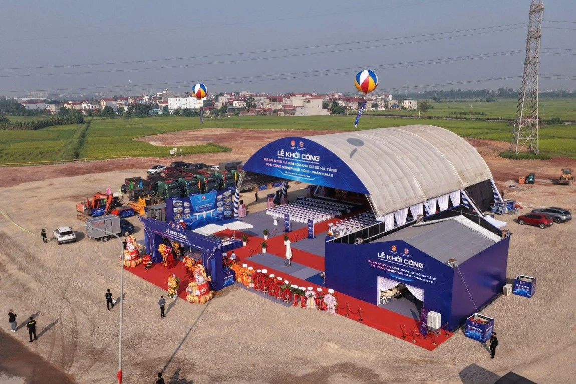 Bắc Ninh tăng tốc mở rộng khu công nghiệp sau khi lên Thành phố