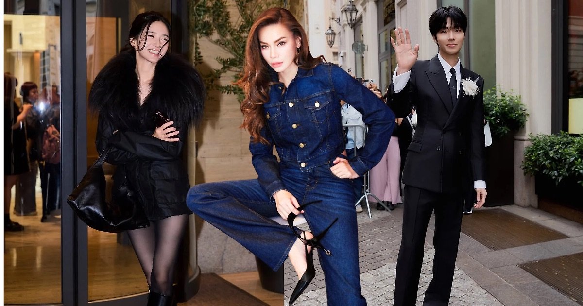 Hồ Ngọc Hà và dàn sao Trung khuấy đảo Gucci tại Milan Fashion Week