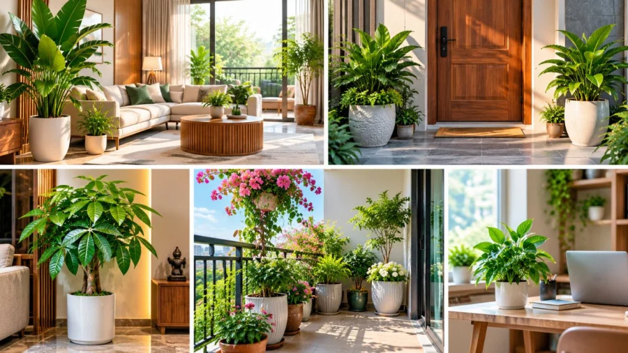 5 vị trí đặt cây cảnh trong nhà vừa đẹp mắt vừa hợp phong thủy