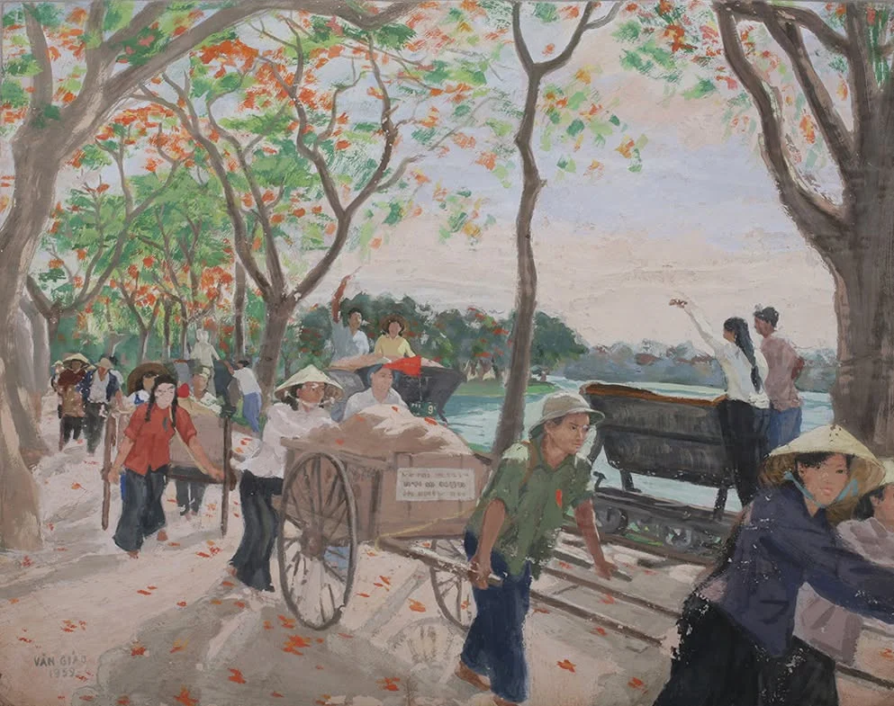 Họa sĩ Văn Giáo và hành trình gìn giữ di sản hội họa Việt