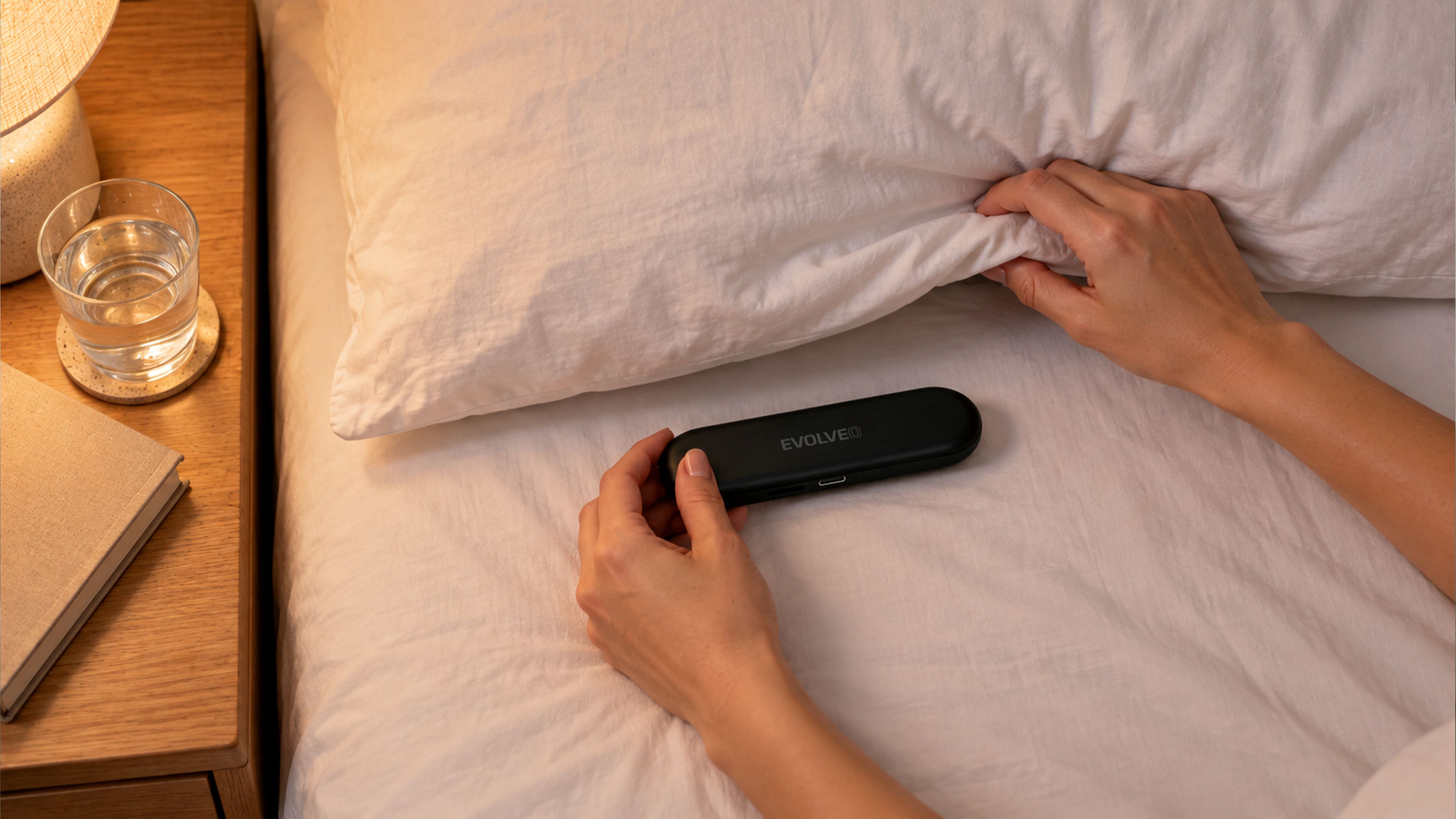 Loa gối EVOLVEO XSleep: giải pháp nghe nhạc khi ngủ không cần tai nghe