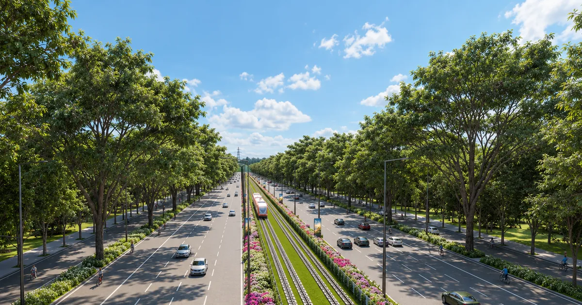 Đại lộ 10 làn xe ĐT975 và LRT: bước ngoặt vận tải đa phương thức cho Phú Quốc