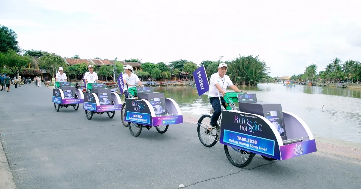 Máy giặt Haier IRIS: khi di sản Hội An gặp công nghệ chăm sóc quần áo