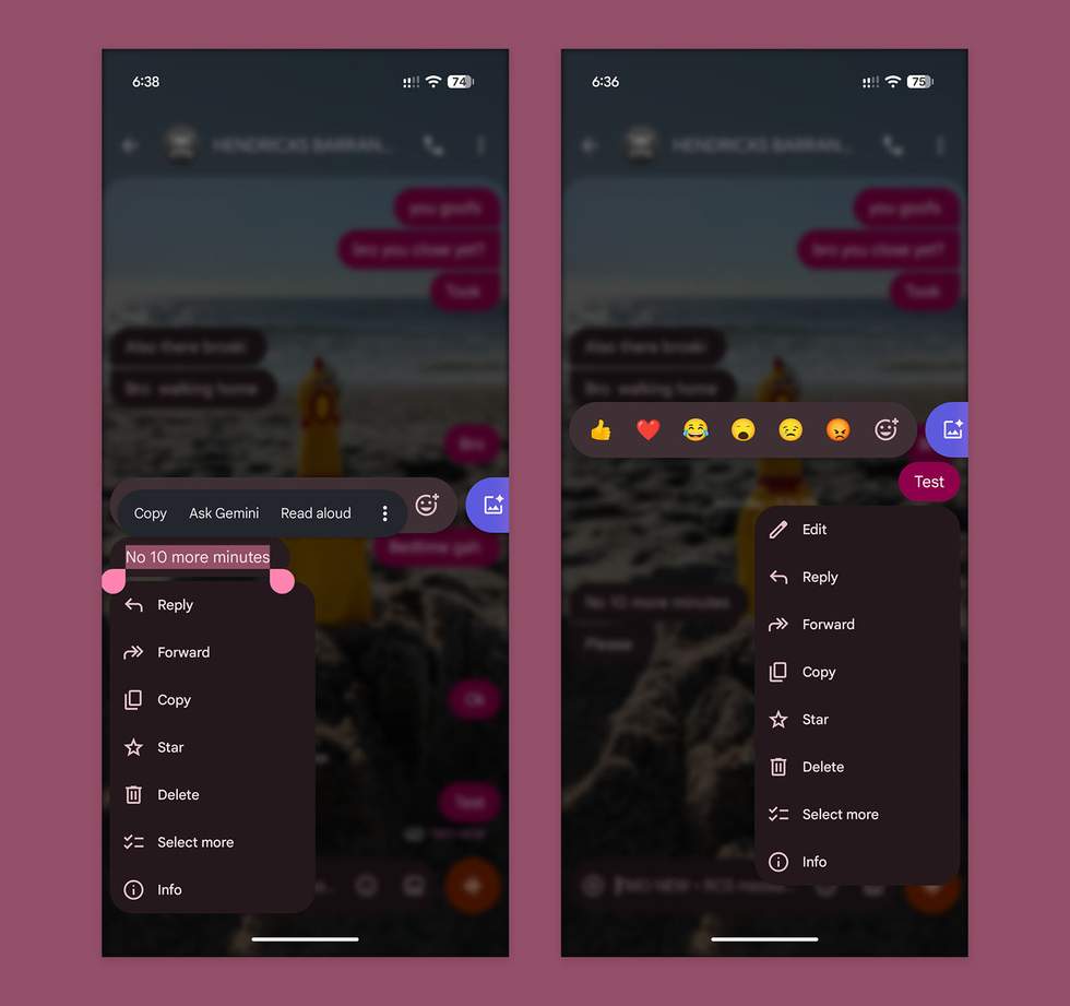 Google Messages cập nhật giao diện và cử chỉ mới: đáng nâng cấp