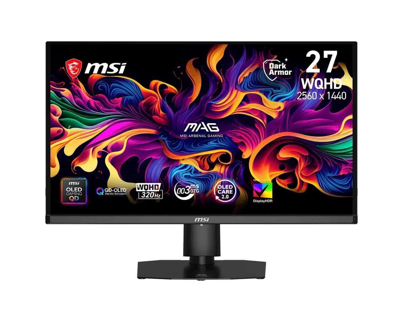 MSI đẩy giới hạn màn hình chơi game với OLED 320Hz và QD-Mini-LED HDR 1000