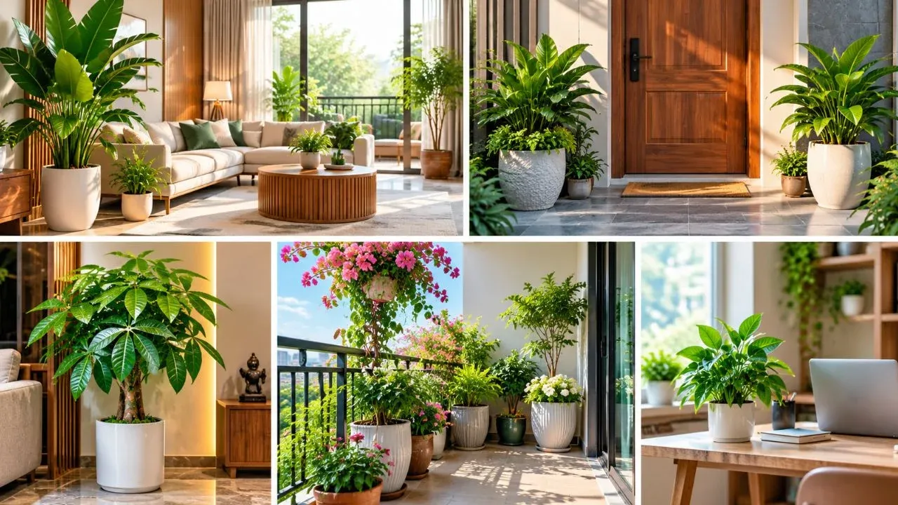 5 vị trí đặt cây cảnh trong nhà vừa đẹp mắt vừa hợp phong thủy
