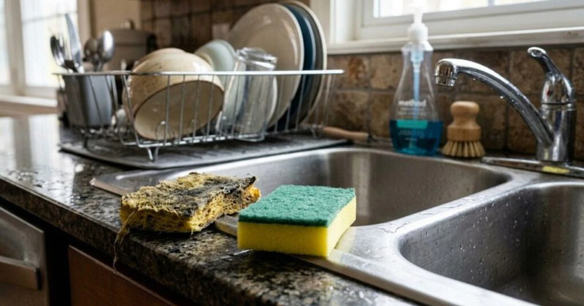 Đũa, giấy bạc, giẻ rửa bát: Ba “ổ bẩn” bị bỏ quên trong bếp