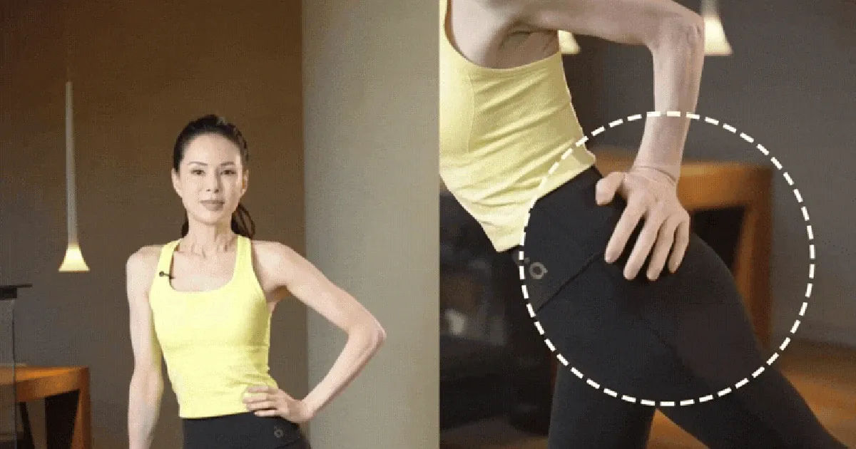 Khắc phục mông xệ từ ngồi nhiều với 3 bài tập cùng chiếc ghế