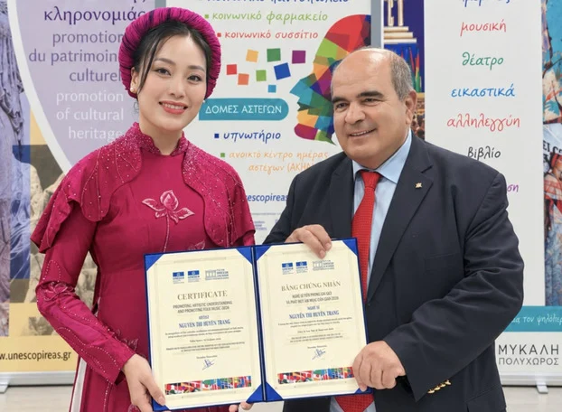 Sao Mai Huyền Trang và bước ngoặt vinh danh UNESCO