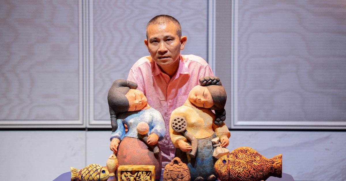 Gốm Phù Lãng và mây tre Việt trong cuộc đối thoại đương đại tại VỌNG
