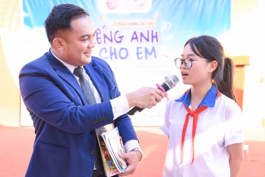 “Tiếng Anh cho em”: Khi công nghệ bắc nhịp cầu đến vùng cao