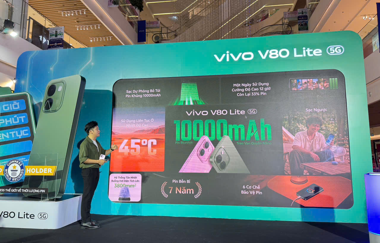 vivo V80 Lite 5G với pin Guinness: nên mua hay bỏ qua?