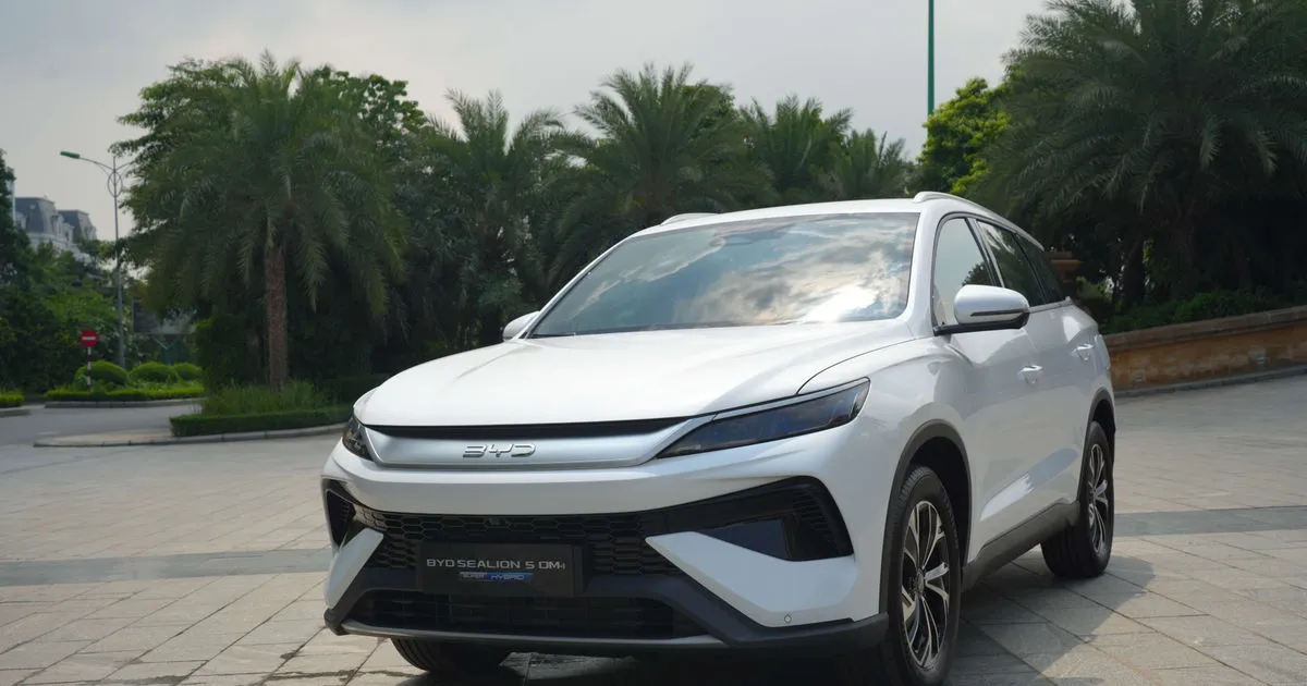 BYD Sealion 5: tân binh C-SUV hybrid plug-in thách thức CX-5 và Tucson