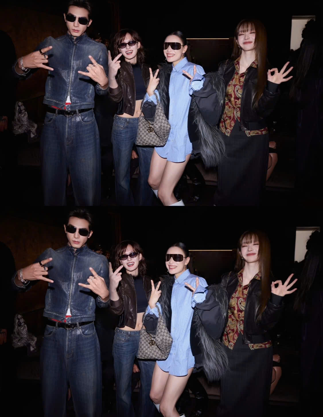 Dàn Sao Trung Quốc Định Hình Lại Phong Cách Retro Luxury Tại Gucci Milan Fashion Week
