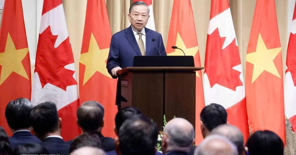 Tổng Bí thư Tô Lâm nêu 5 hướng mở rộng Đối tác chiến lược Việt Nam Canada