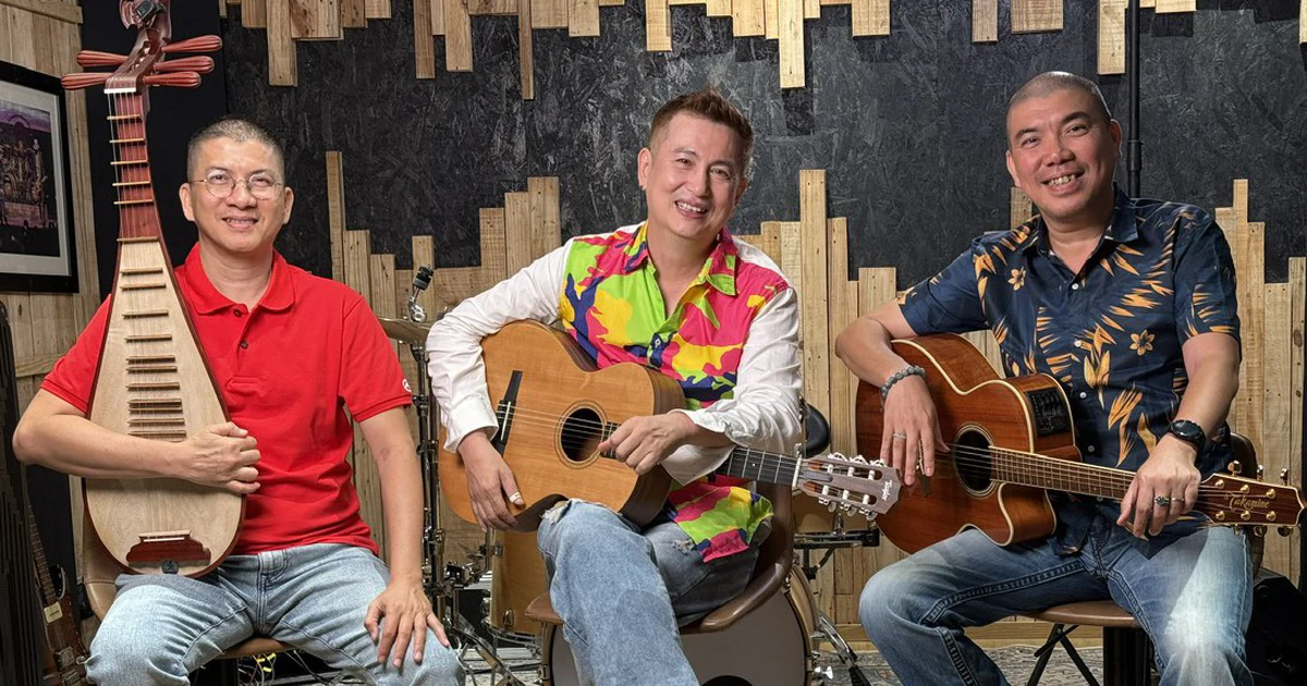 Tỳ bà 5 dây đối thoại với guitar điện trong “Trung thu”