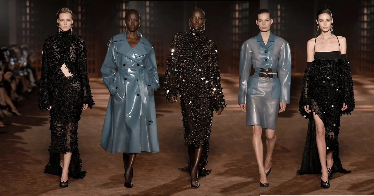 Ferragamo Xuân Hè: Workwear 1940 giữa khuôn phép và phô bày
