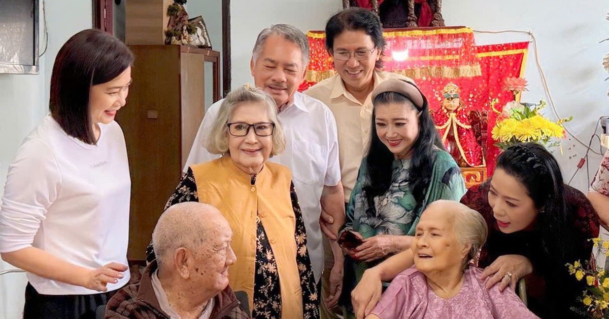 Các nghệ sĩ cải lương huyền thoại an yên tại Trung tâm dưỡng lão Thị Nghè