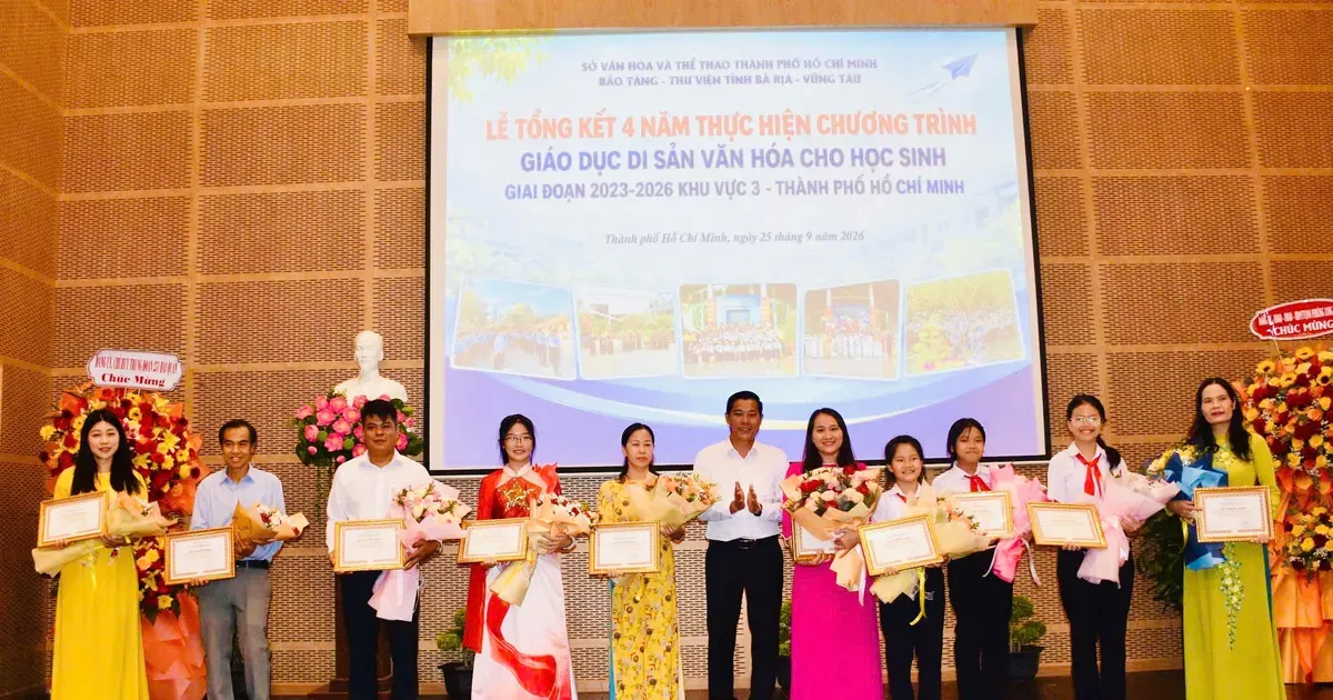 Chương trình giáo dục di sản văn hóa cho học sinh: Khi bảo tàng trở thành lớp học sống động