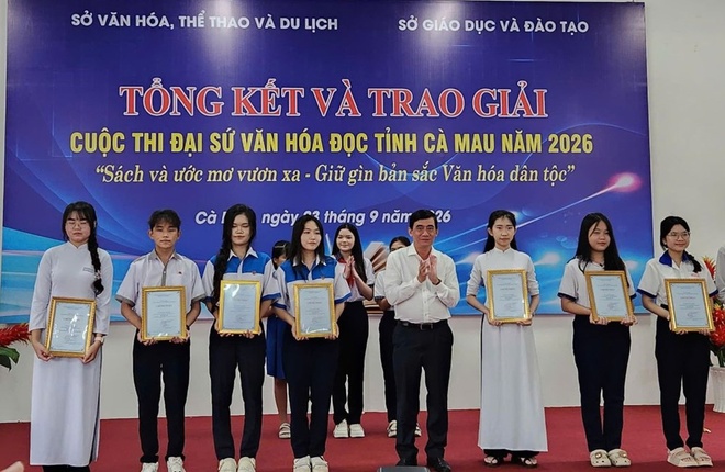 Cuộc thi Đại sứ Văn hóa đọc thổi bùng thói quen đọc sách học sinh
