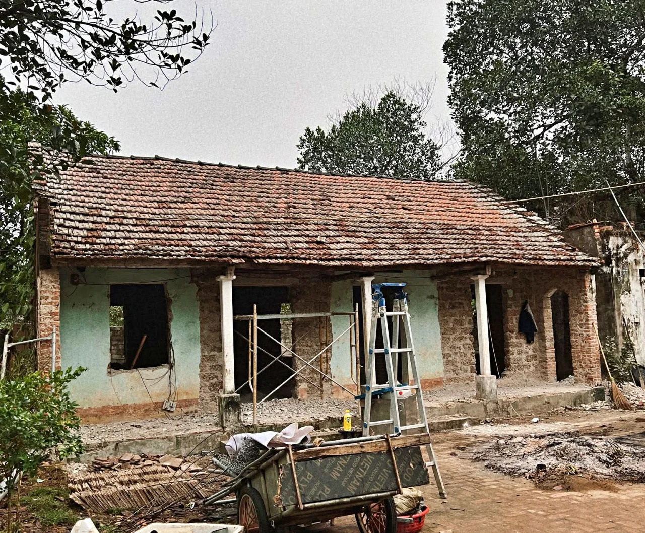 Từ nhà xưa cũ thành không gian lưu giữ ký ức gia đình