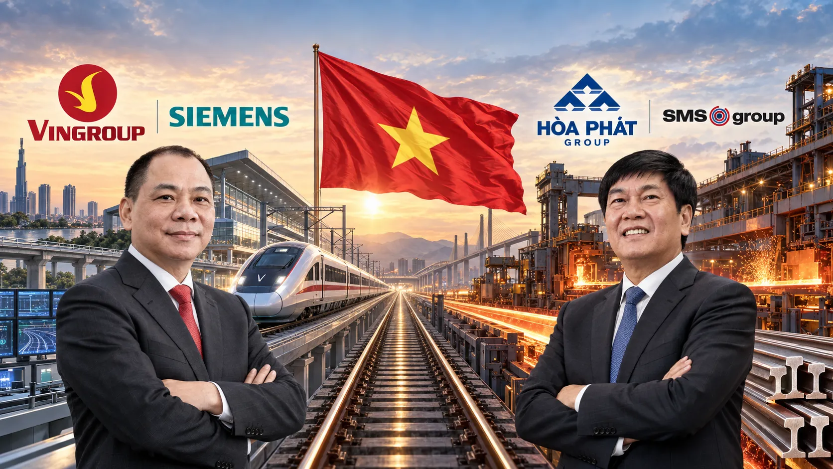 VinSpeed dựng liên minh công nghệ đường sắt cao tốc