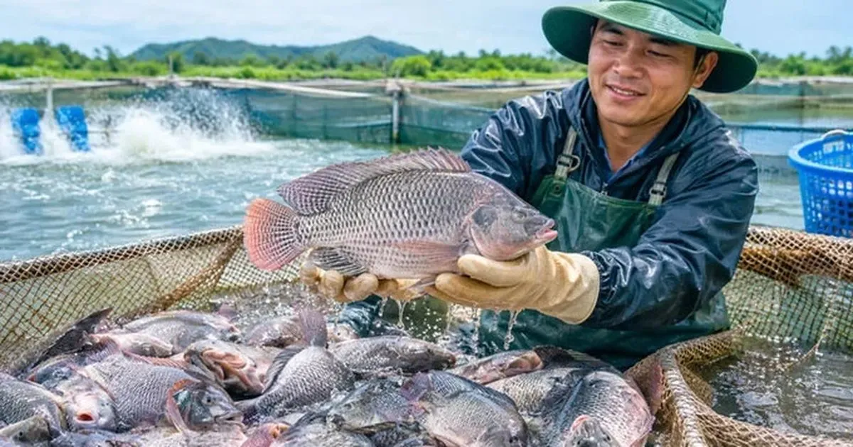 Cá rô phi Việt Nam chinh phục thị trường Brazil