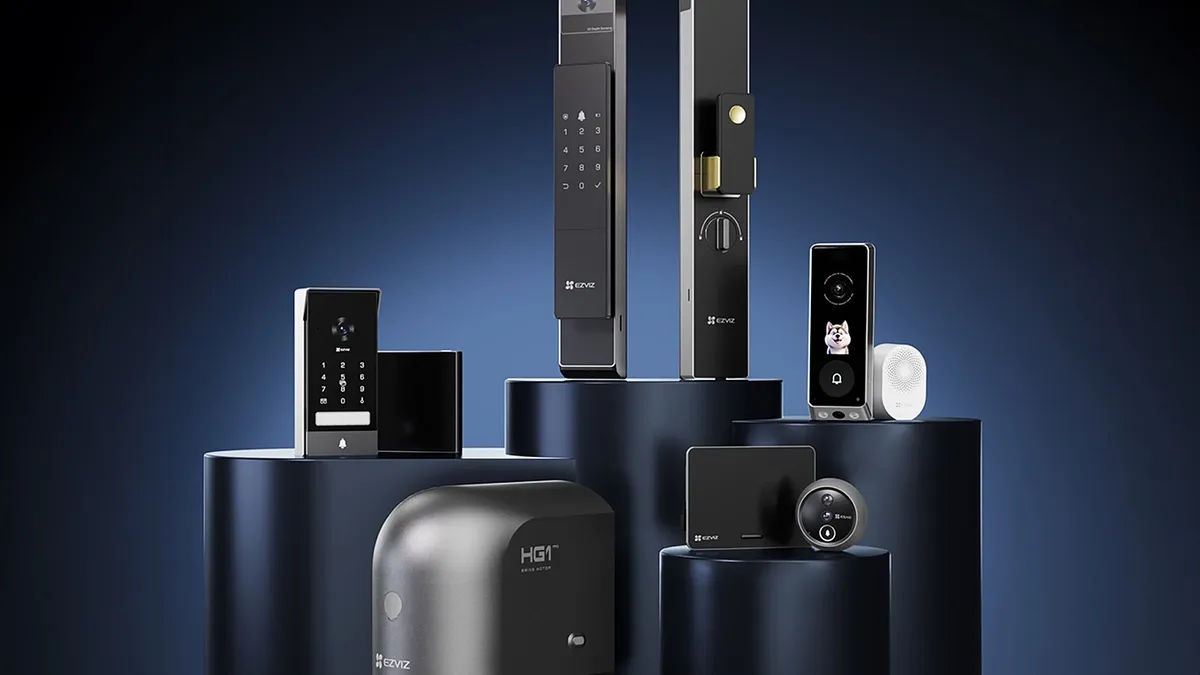 EZVIZ giới thiệu hệ sinh thái khóa thông minh và camera tại VIBE