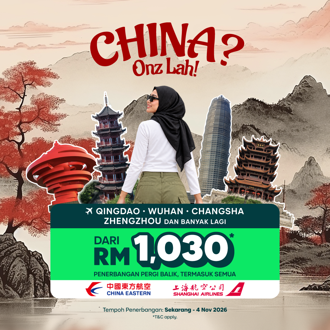 AirAsia MOVE Perluas Pilihan Bajet ke China Dengan Kerjasama China Eastern