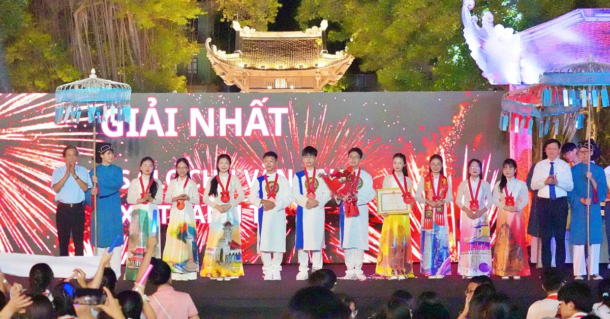 Cuộc thi di sản văn hóa: Khi Văn Miếu Quốc Tử Giám bước vào lớp học