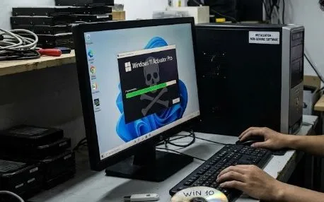 Phần mềm Windows lậu: cửa ngõ cho mã độc và mất mát dữ liệu